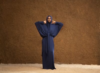Abaya HAJAR Bleu