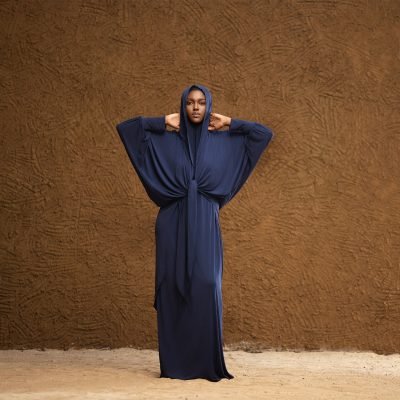 Abaya HAJAR Bleu