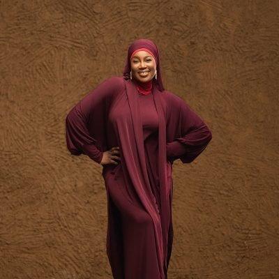 Abaya HAJAR Rouge Bordeau