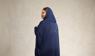 Abaya SARAH Bleu – Image 2
