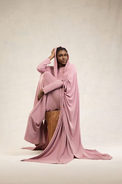 Abaya HAJAR Rose – Image 2