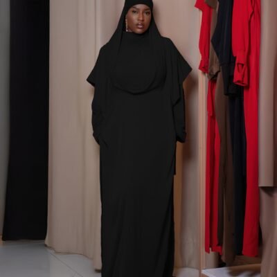 Abaya AÏCHA noir