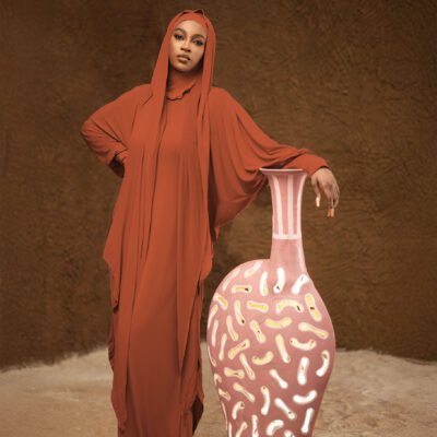 Abaya HAJAR terracotta