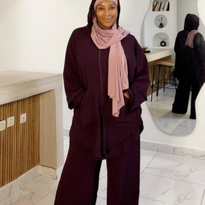 Ensemble ZAYNAB Violet