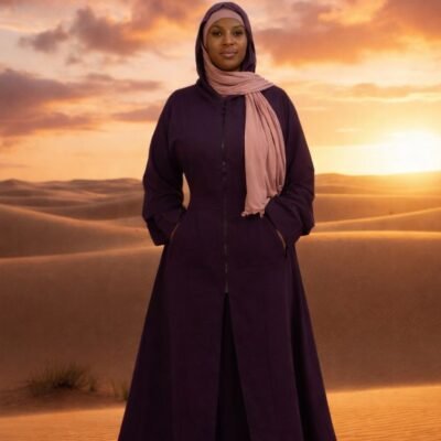 Abaya Zaynab - Violet