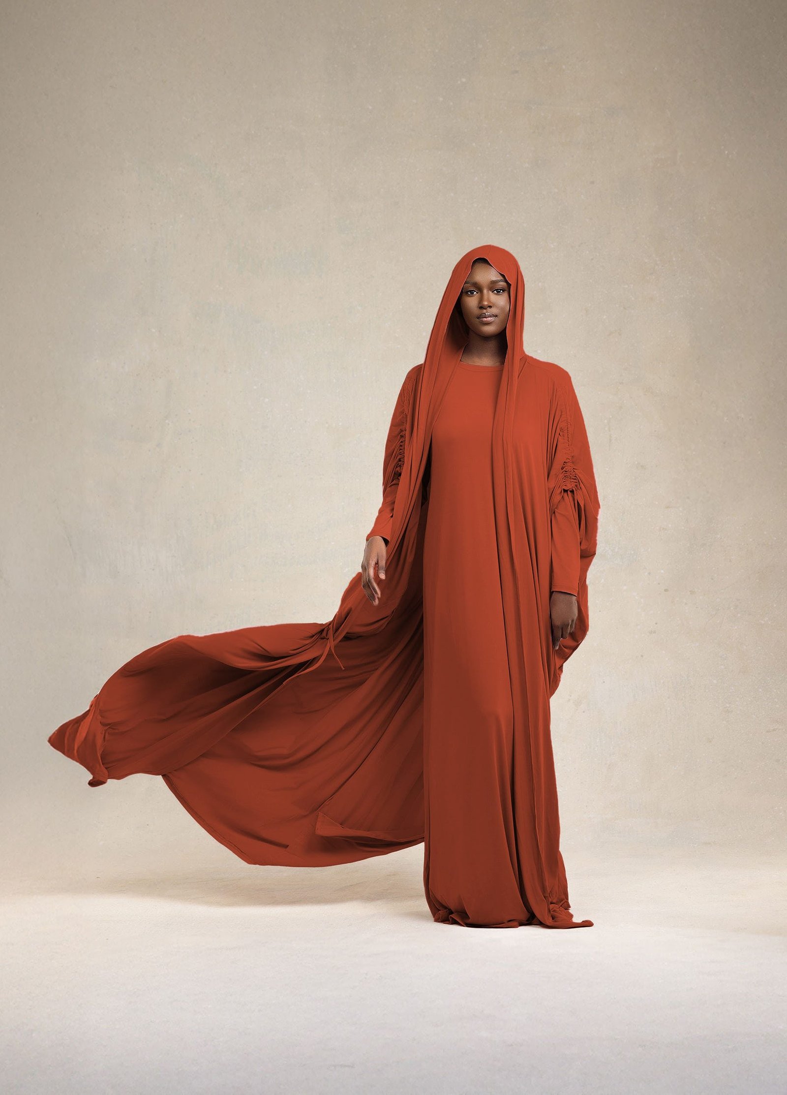 Abaya SARAH terracotta
